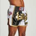 Leone - SIAM THAI SHORTS - Муай Тай Шорти - AB875 - Black/White